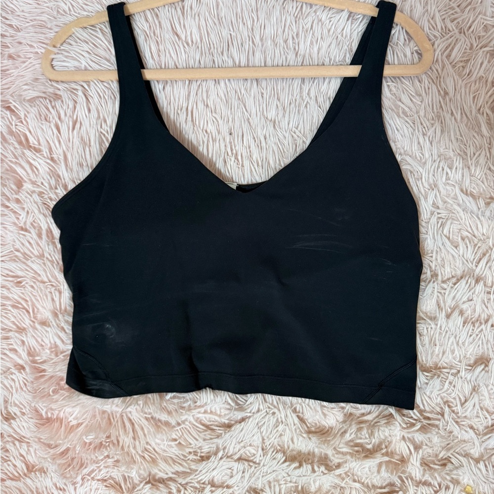 Lululemon Black V-Neck Align Tank Top